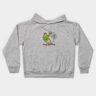 Dandelion Frog Kids Hoodie